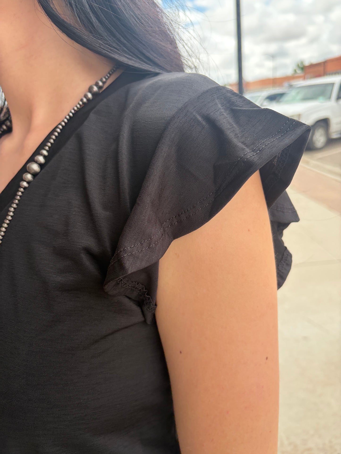 Moonlight Ruffles Top