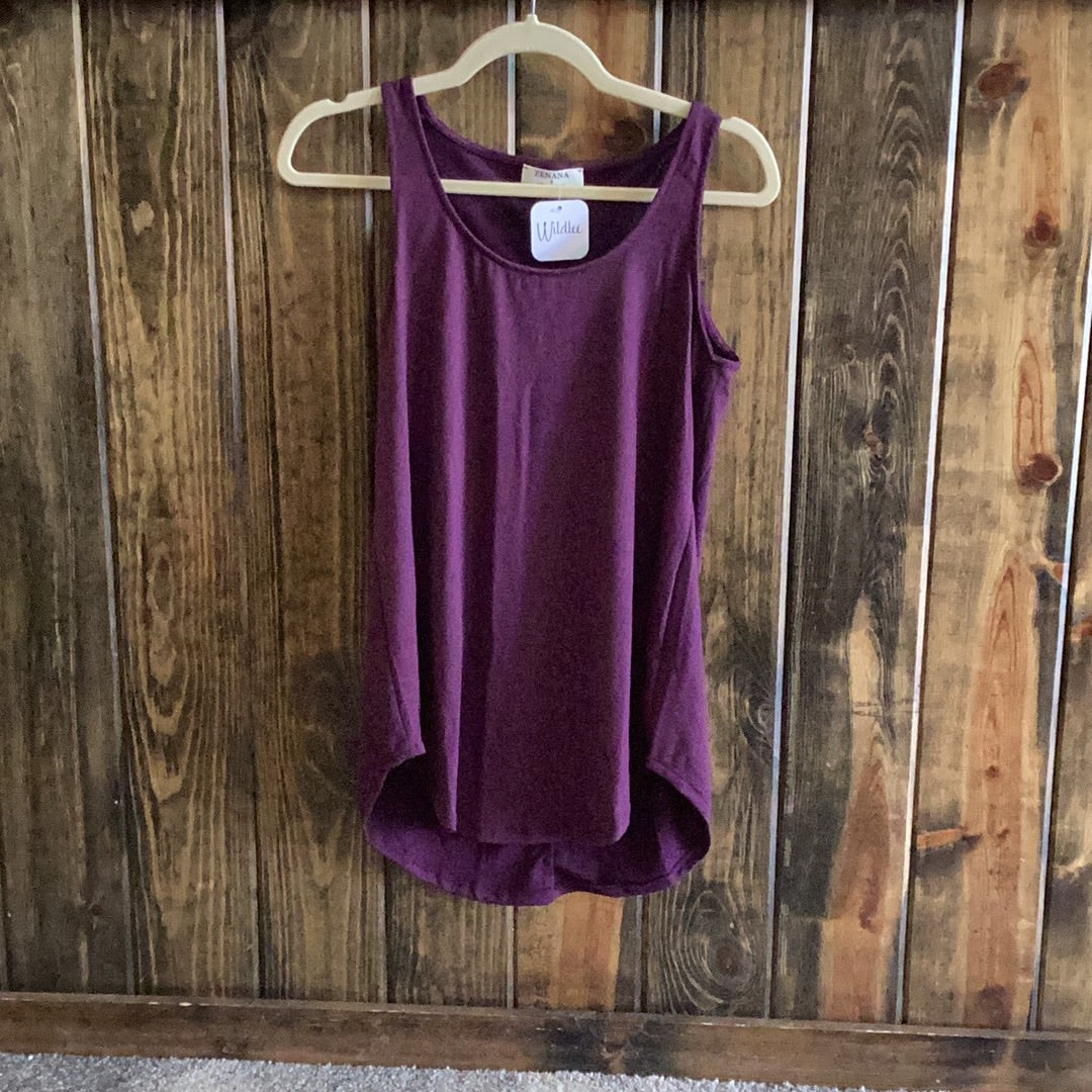 Eggplant Tank Top