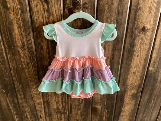 Tiered Bubble Dress - Baby