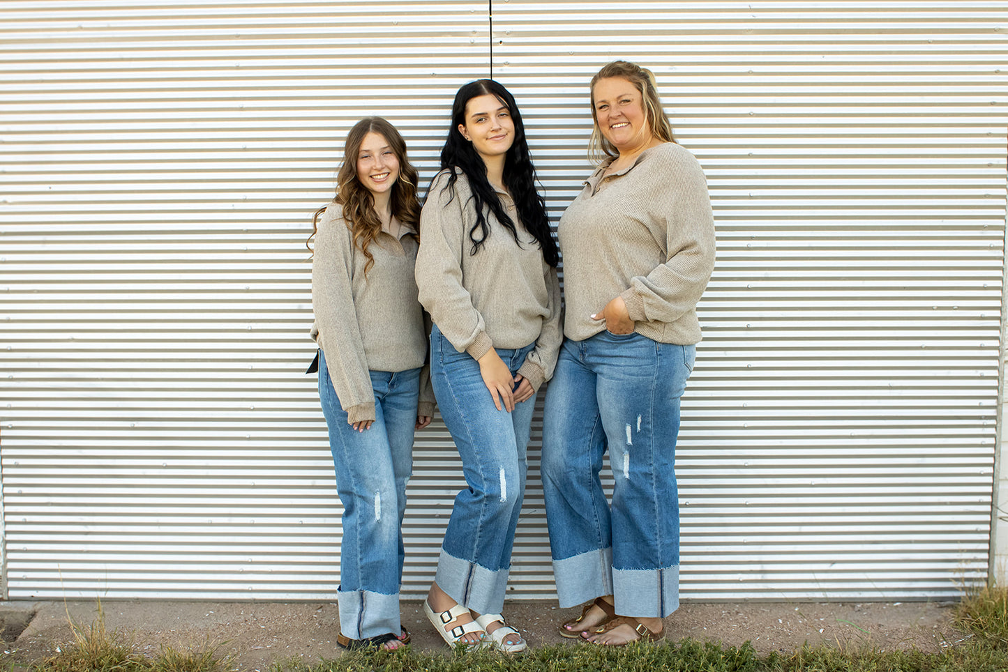 Color Contrast Long Sleeve