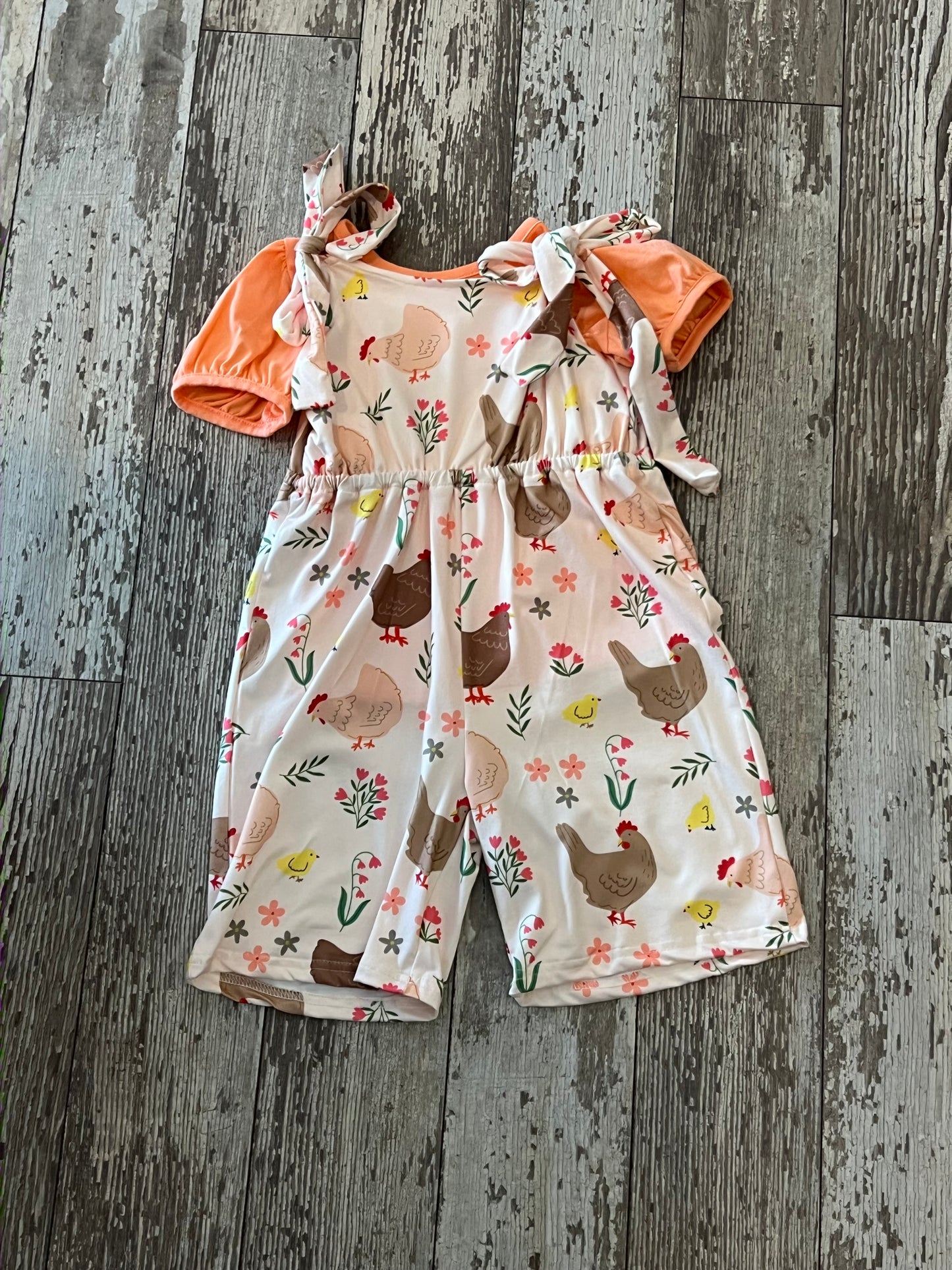 Hen Overall Romper