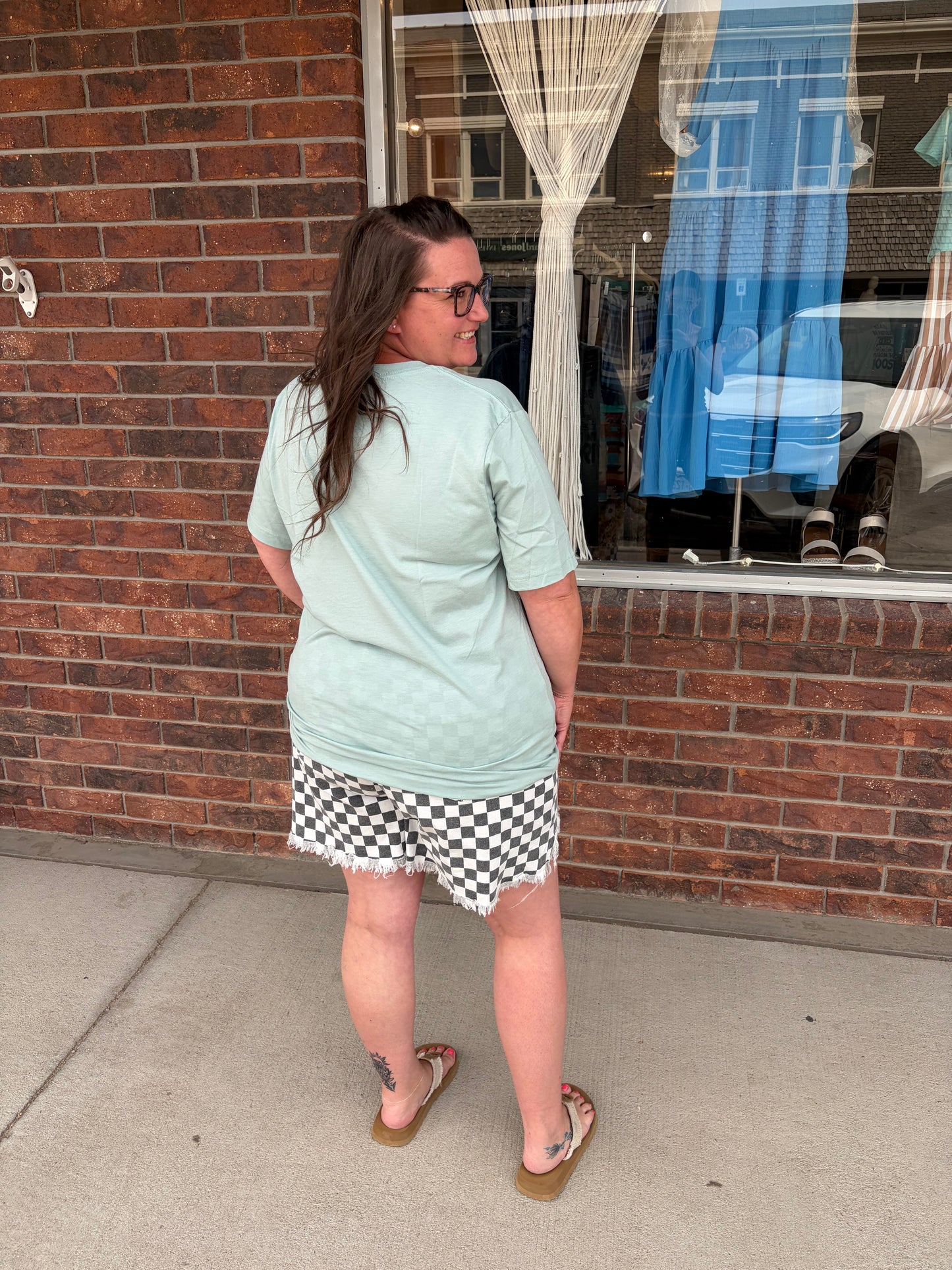 Kreek Checkered Shorts (Plus)