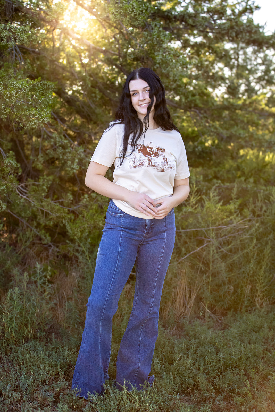 Lucky & Blessed Flare Jeans