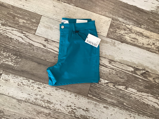 Zenana Teal Shorts