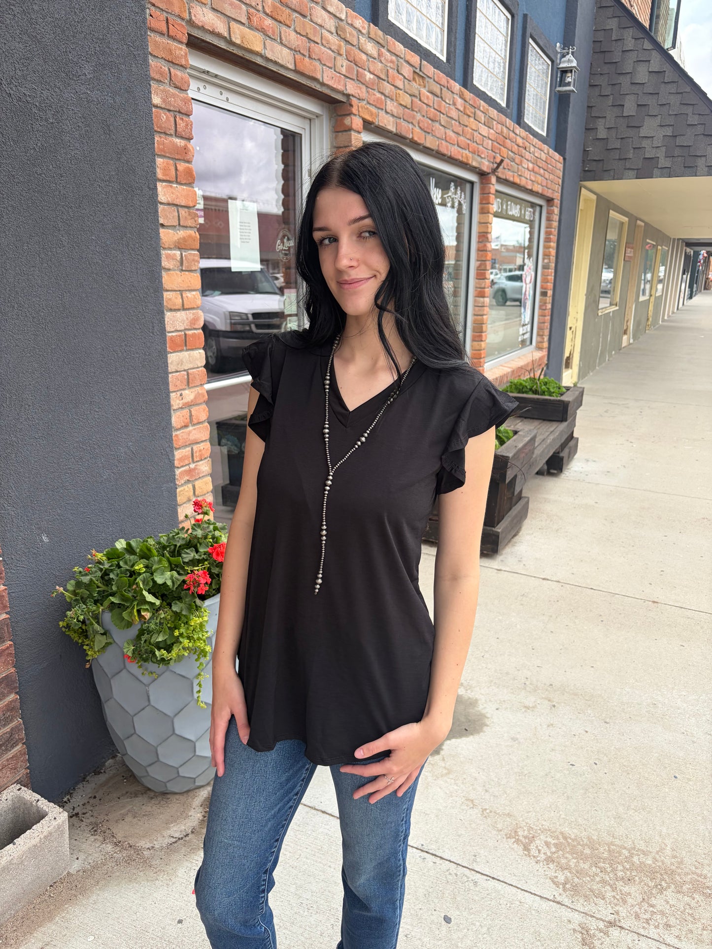 Moonlight Ruffles Top