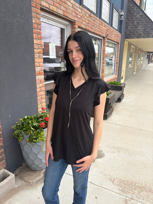 Moonlight Ruffles Top