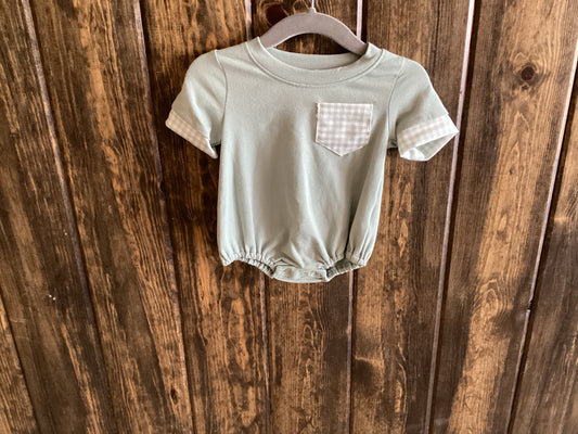 Green Gingham