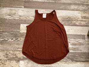 Maroon tank top