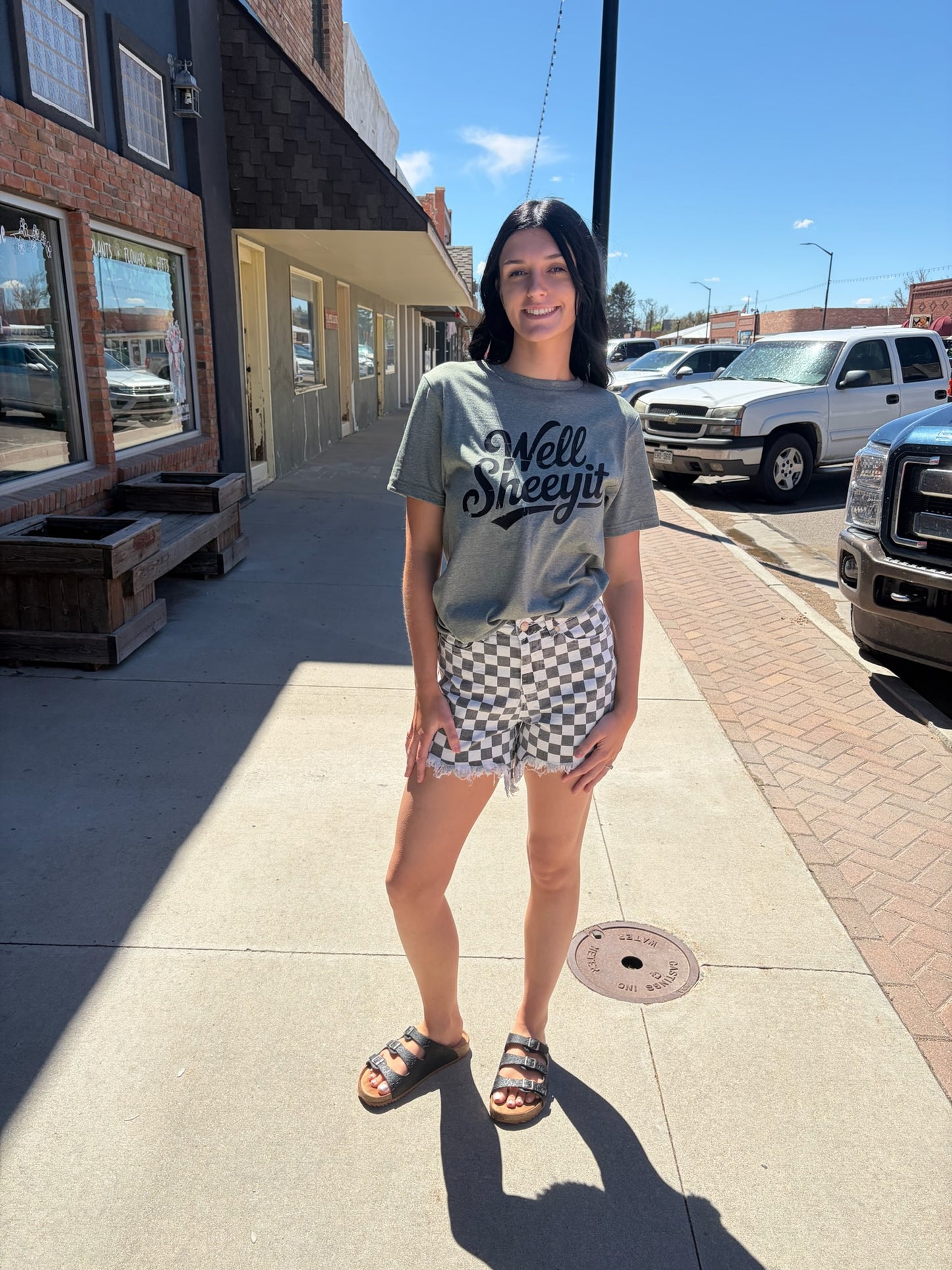 Kreek Checkered Shorts