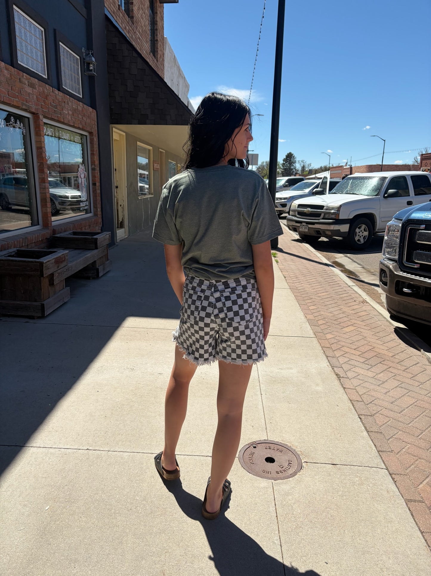 Kreek Checkered Shorts