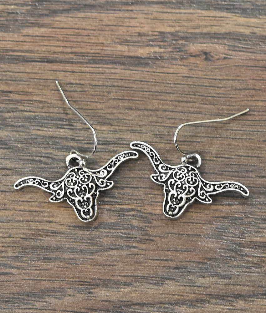 Longhorn Earrings