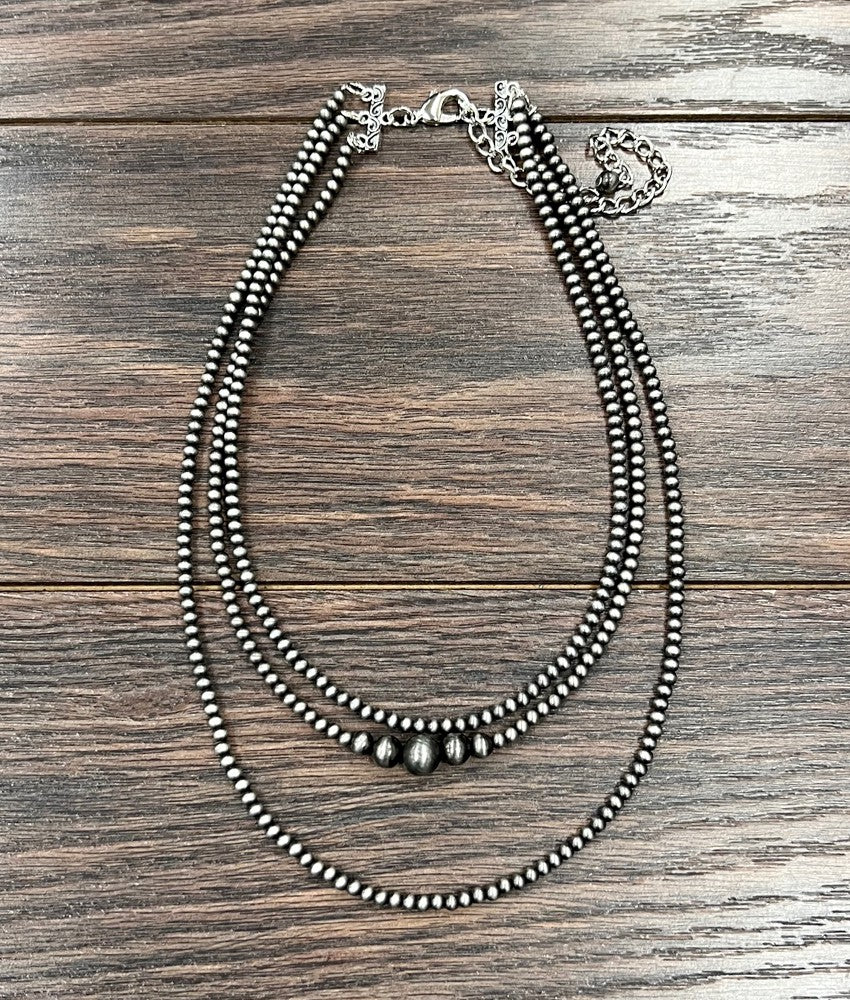 Handmade Navajo Bead Necklace