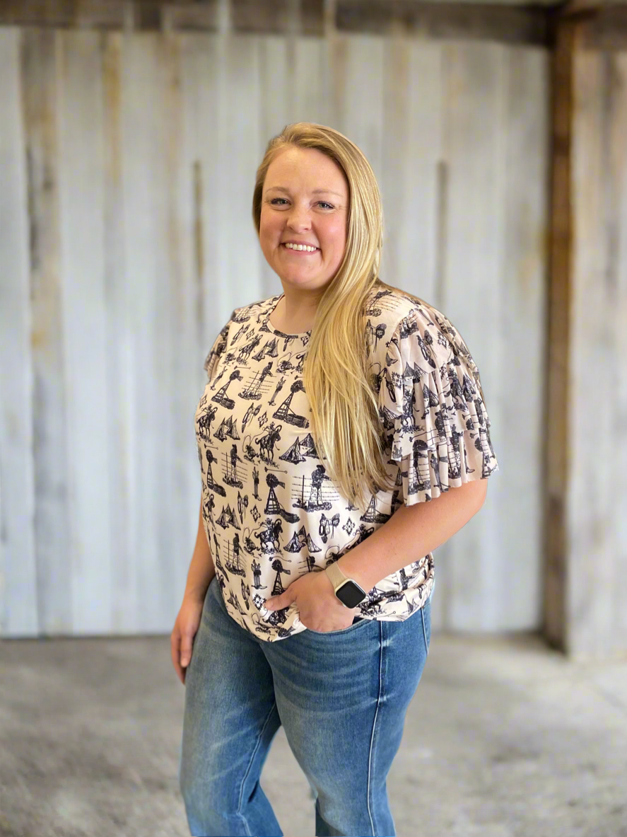 God's Country Top (Plus)