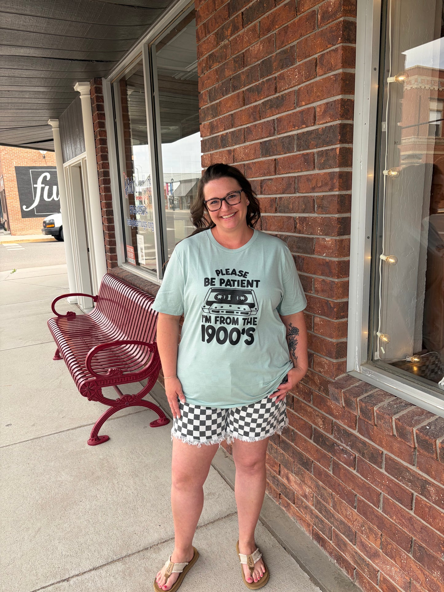 Kreek Checkered Shorts (Plus)