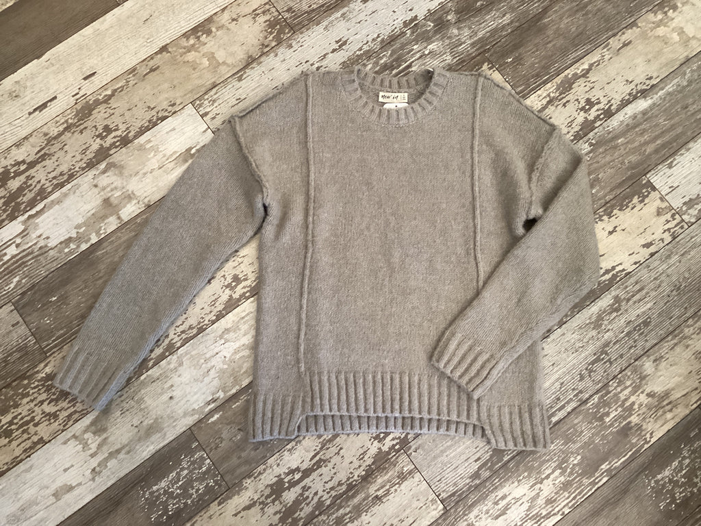 Fuzzy Feeling Knit Sweater