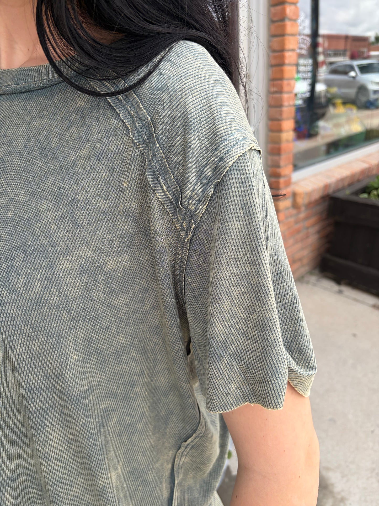 Jade's Flowy Top