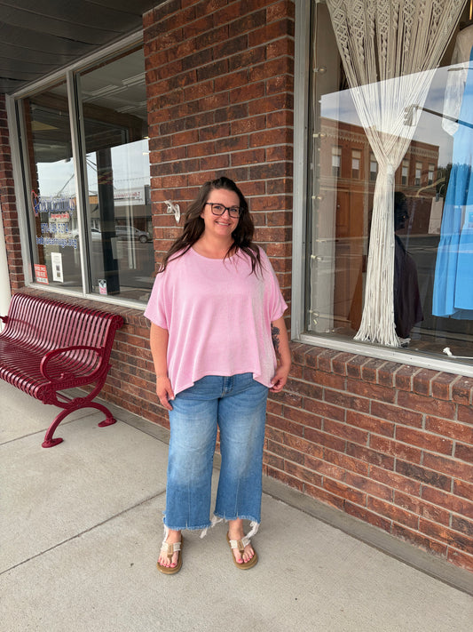Sweetheart Striped Blouse (Plus)