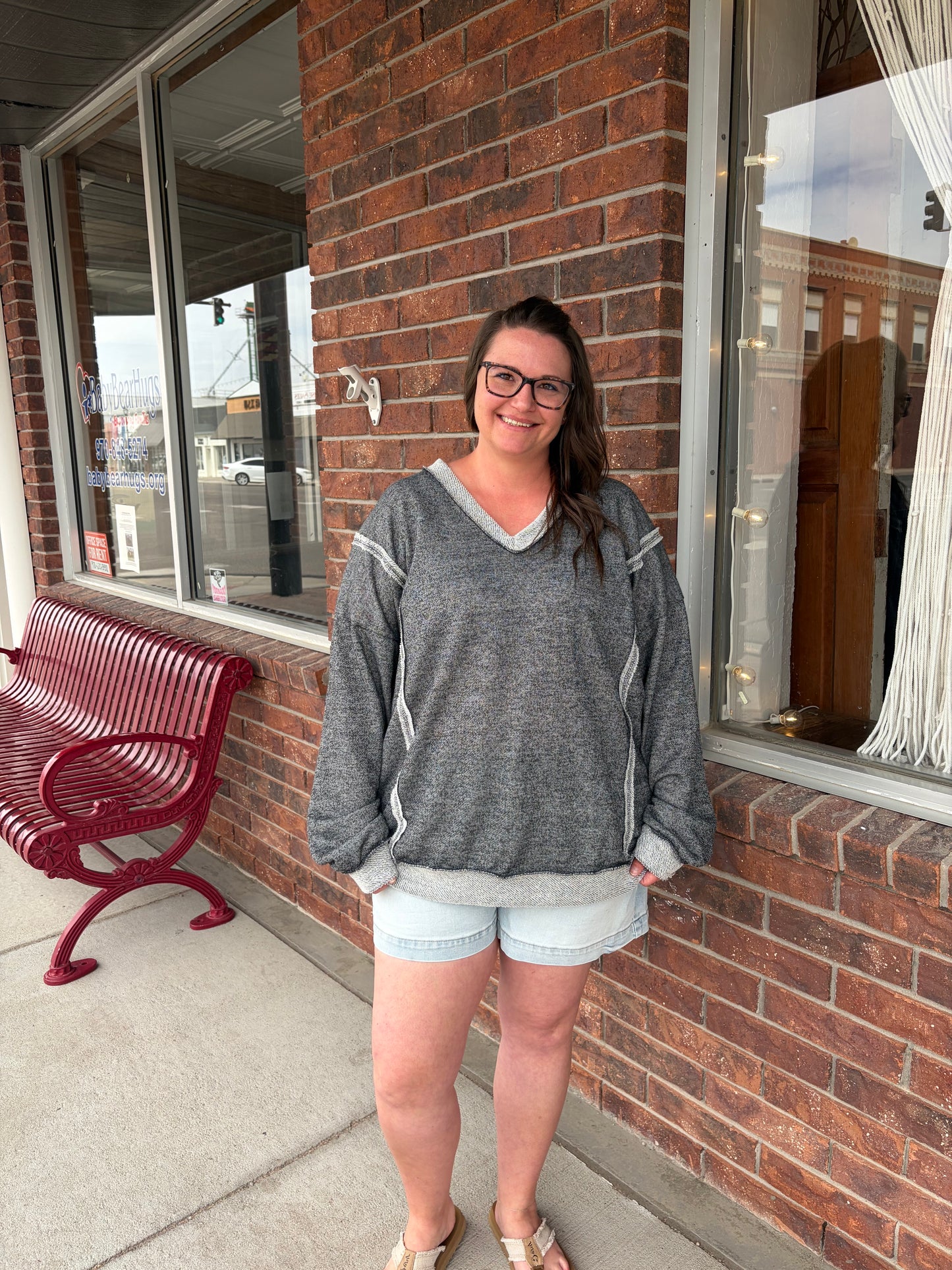 Weekend Vibes Pullover (Plus)