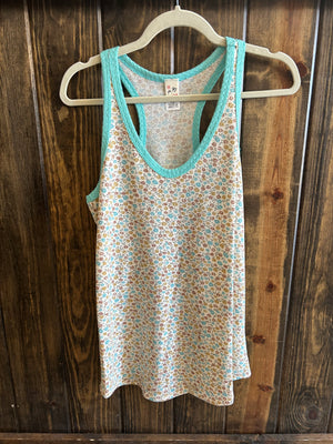 Floral tank top