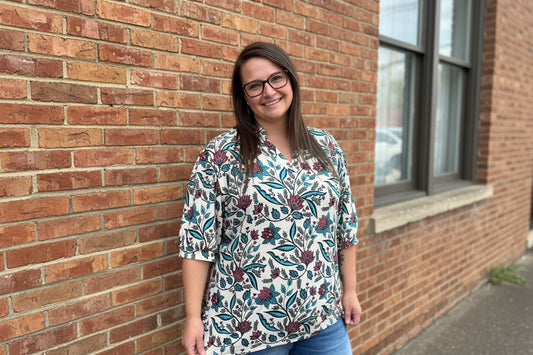 Floral Breeze Top (Plus)