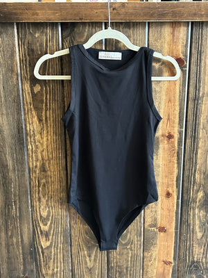 Boat neck sleeveless bodysuit