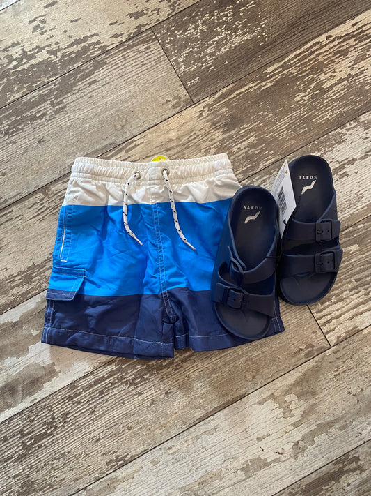 Duke boys swim trunks