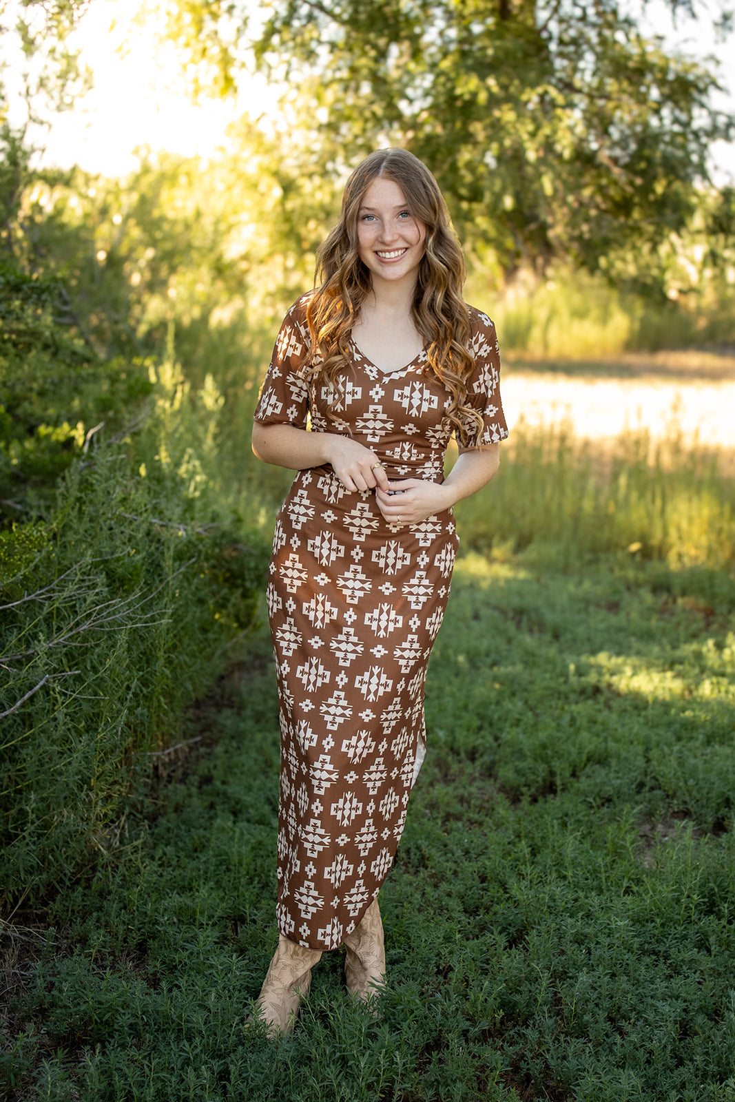 Meet Me in Wyoming Maxi Dress