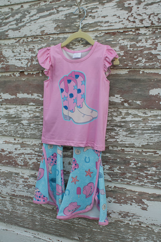 Cowgirl Boot Set