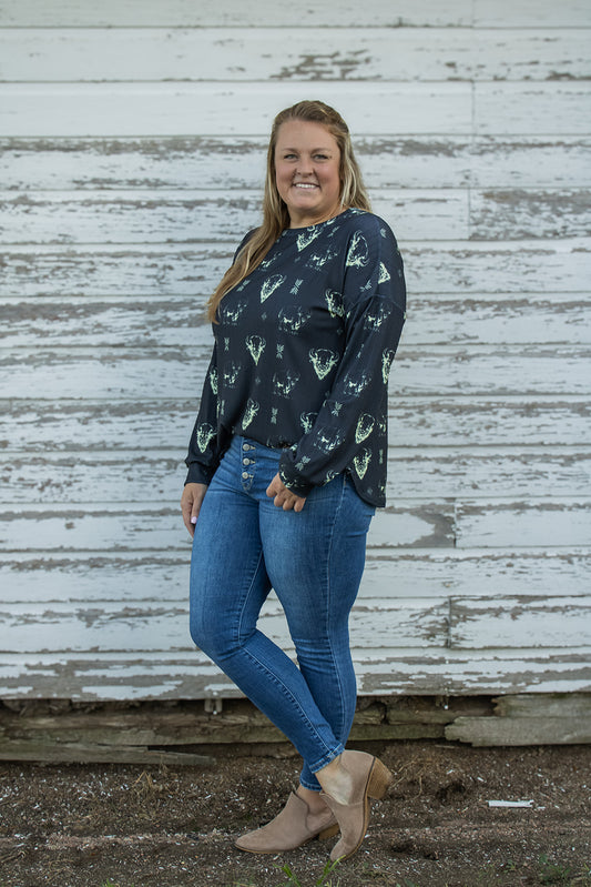 Buffalo Printed Long Sleeve