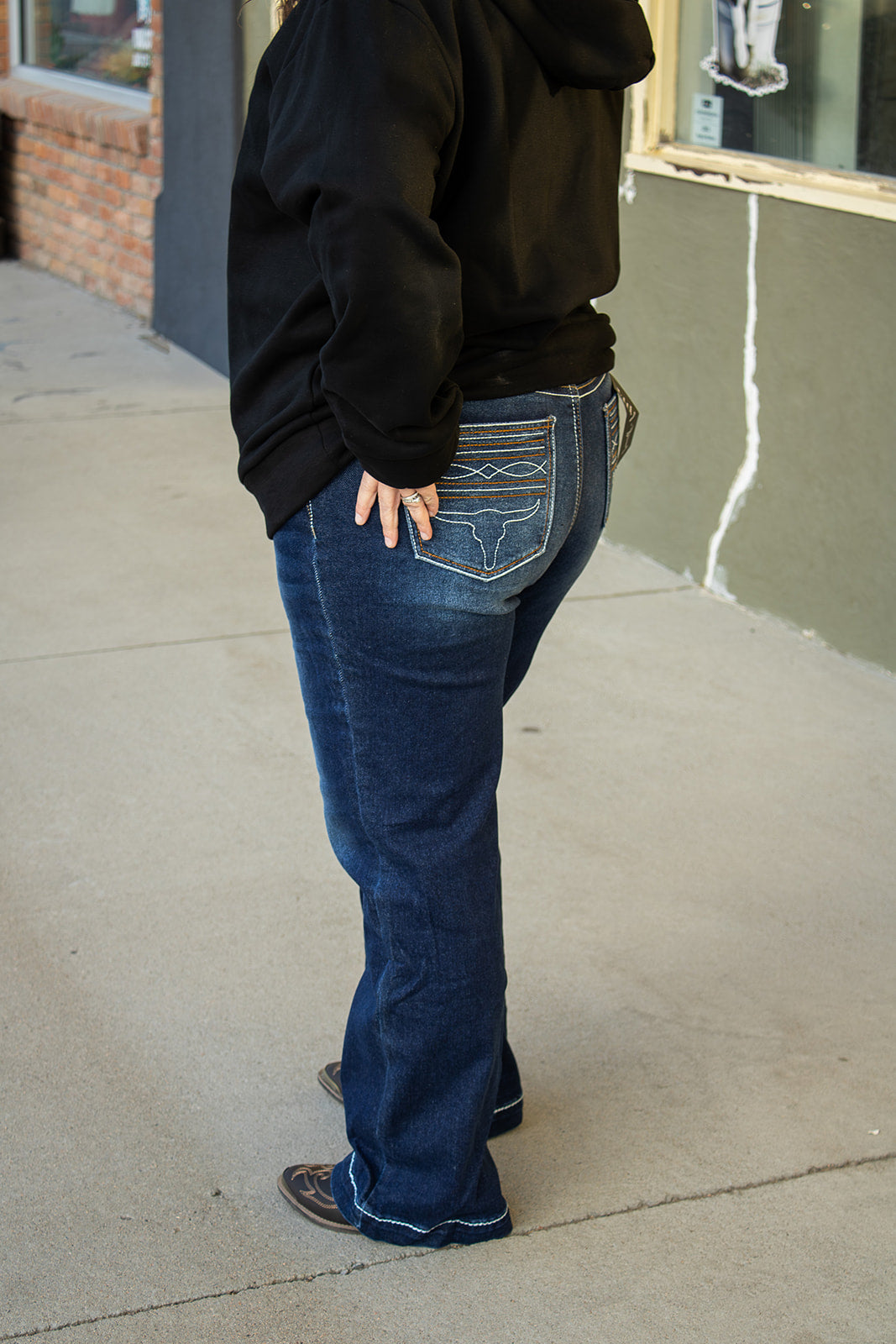 Longhorn Stitch Jean (Plus)