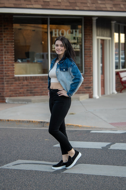 Jet Black Skinny Jeans