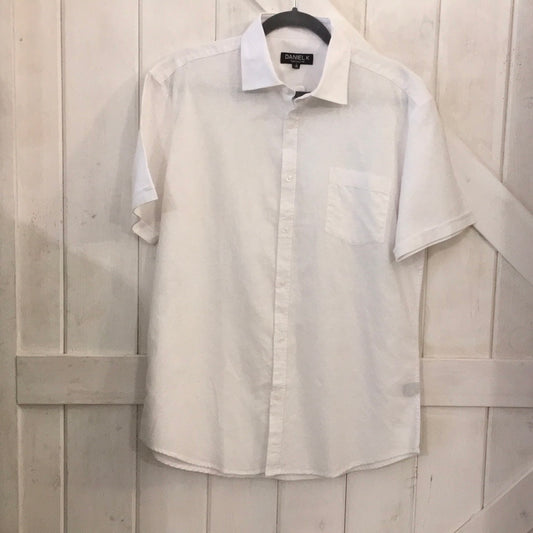 White Short Sleeved Dress Shirt