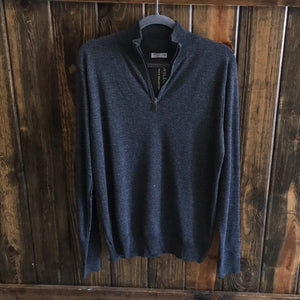 Charcoal Zip Sweater