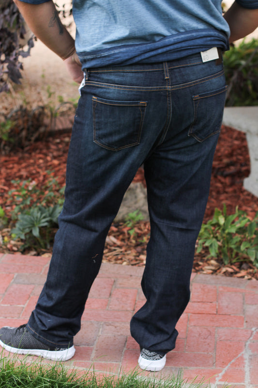 Men's Faded Super Dark Jean