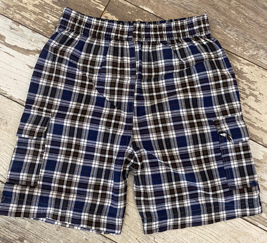 Boys Plaid Shorts