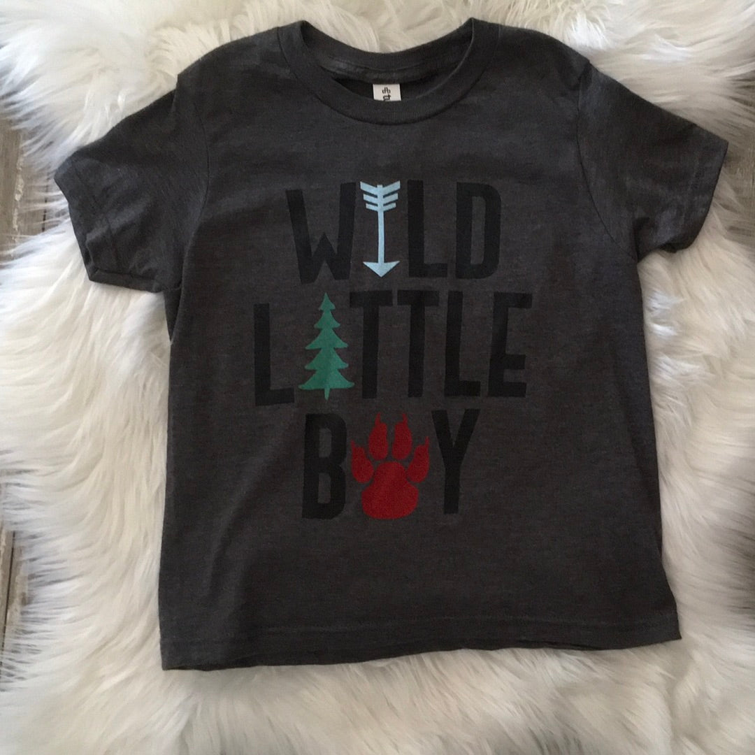 Boys “Wild Little Boy” Tee