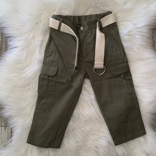 Olive Green Cargo Pants