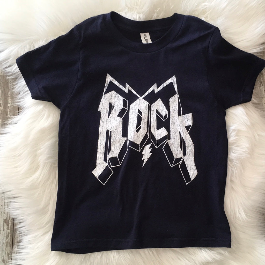 Kids Navy Rock Shirt